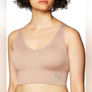 Puma / NWT/ Women's Seamless Sports Bra/Nude/ XL